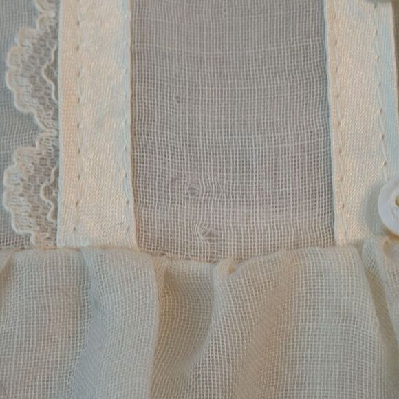 GUNNE SAX BY JESSICA 1970s Vintage Prairie Style Long Sleeve Maxi Dress - Picture 4 of 17